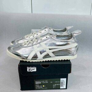 Onitsuka Tiger by Asics Silver and White Sneakers